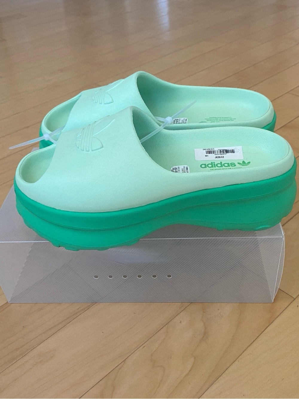 NEW Adidas Adifom Stan Smith Platform Slide